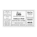 Recherche de candle labels Customer