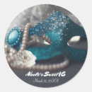 Zoek naar maskerade bal stickers Partij