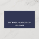 Recherche de bleu foncé cartes visite Professionnel