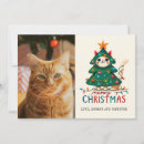 Zoek naar meowy christmas briefkaarten Retro
