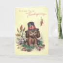 Recherche de thanksgiving vintage vœux cartes Pèlerin