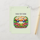 Recherche de sandwich cartes postales Mignon