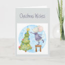 Recherche de souris noël cartes Décoration