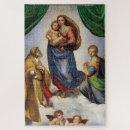 Recherche de raphael puzzles Madonna