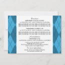 Recherche de motif bleu de diamant invitations Moderne