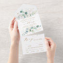 Recherche de vert et or mariage invitations Pour tous