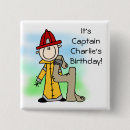 Recherche de anniversaire pompier badges Mignon