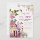 Recherche de garden tea party invitations Aquarelle