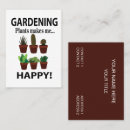 Recherche de pépinière cartes visite Typographie