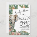 Recherche de bébé éléphant invitations Safari
