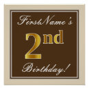 Recherche de anniversaire 2 ans posters Élégant