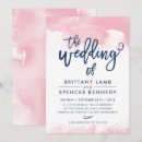 Recherche de rose de marine mariage invitations Sophistiqué