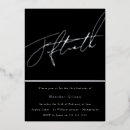 Recherche de silver foil invitations Noir