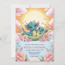 Recherche de bébé dragon invitations Magique