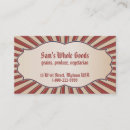 Recherche de americana cartes visite Rouge