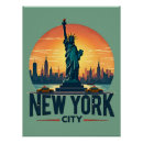 Recherche de skyline posters Voyage vintage