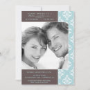 Recherche de motif vintage de damassé invitations Blanc