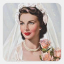 Zoek naar vintage bruid stickers Antiek