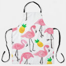 Recherche de flamant rose tabliers Ananas