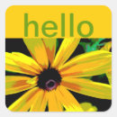 Recherche de marguerites jaunes autocollants Fleur