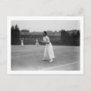 Recherche de joueur tennis cartes postales Femme