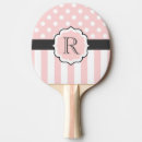 Recherche de motif rayures raquettes ping pong Monogramme