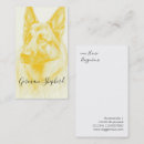 Recherche de chien berger allemand cartes visite Éleveur