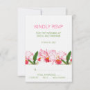 Zoek naar orchidee huwelijk uitnodigingen Rsvp