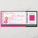 Recherche de hawaï mariage invitations Rose