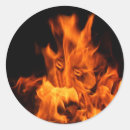 Recherche de les flammes autocollants Pompier