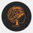 Recherche de leucémie autocollants Sensibilisation