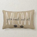 Recherche de meow coussins Amoureux de les chats