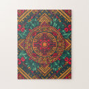 Zoek naar mandala puzzels Patroon