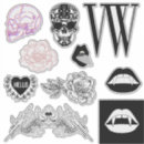 Recherche de dents de vampire autocollants Lèvres