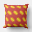 Recherche de pois orange coussins Rouge