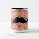 Recherche de moustaches drôles tasses Pour elle