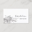 Recherche de trace cartes visite Minimaliste