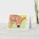 Recherche de vache anniversaire cartes Aquarelle