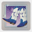 Recherche de bottes de cowboy autocollants Cow girl