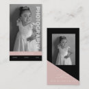 Recherche de photographe commercial cartes visite Rose