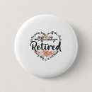 Zoek naar pensionering buttons Schattig