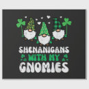Recherche de saint patrick papier cadeau Lutin