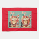 Recherche de années 1950 cuisine linges Rétro