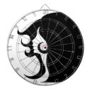 Recherche de silhouettes jeux de fléchettes Femme
