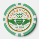 Recherche de chanceux jetons poker Vert