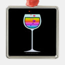 Recherche de verres de vin ornements Fête