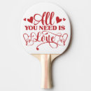 Recherche de amour vous raquettes ping pong Pour elle