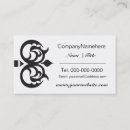 Recherche de serrure et clé cartes visite Élégant