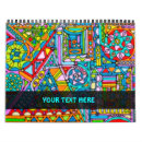 Recherche de peinture abstraite calendriers Géométrique