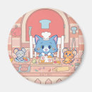 Recherche de chat et souris magnets Dessin